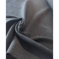 Ściągacz bawełniany gładki do wykończenia bluzy - szary melanż